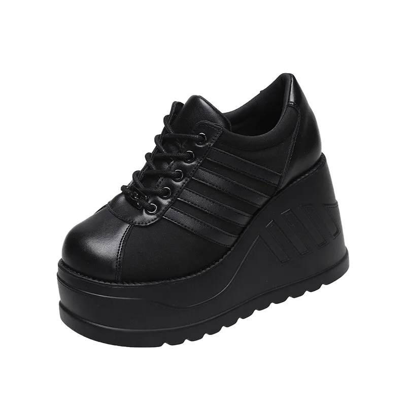 10cm Size35-42 Black Design Female Goth Platform Fashion Cosplay Wedges High Heels Women's Pumps 2025 Street Sneaker Shoes Woman
10cm Size35-42 Black Design Female Goth Platform Fashion Cosplay Wedges High Heels Women's Pumps 2025 Street Sneaker Shoes Woman