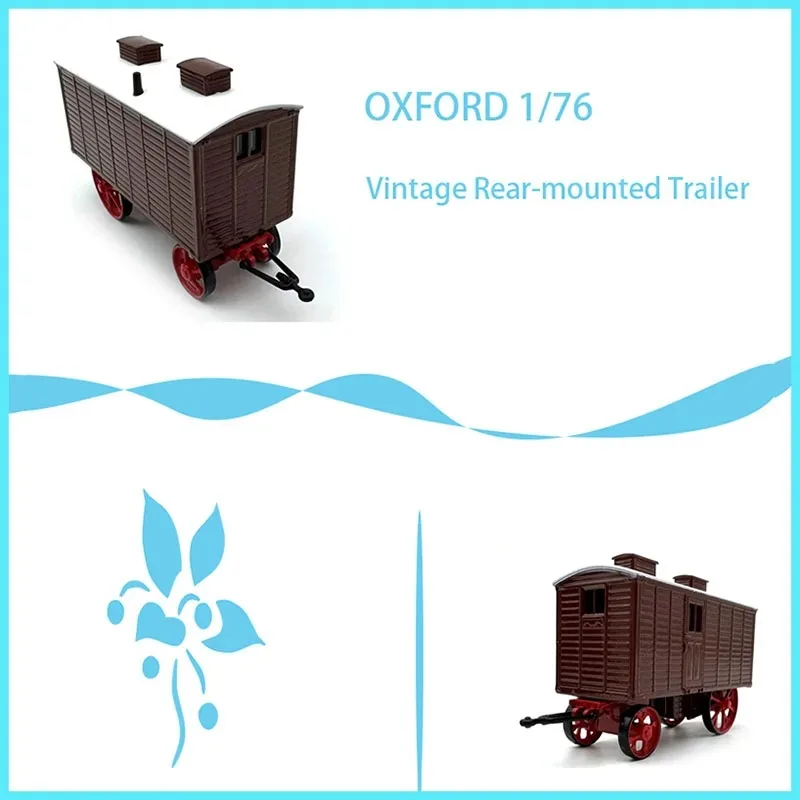 OXFORD 1/76 Scale Vintage Rear-mounted Trailer Simulation Alloy Car Model Static Collection Holiday Gifts Toys
OXFORD 1/76 Scale Vintage Rear-mounted Trailer Simulation Alloy Car Model Static Collection Holiday Gifts Toys