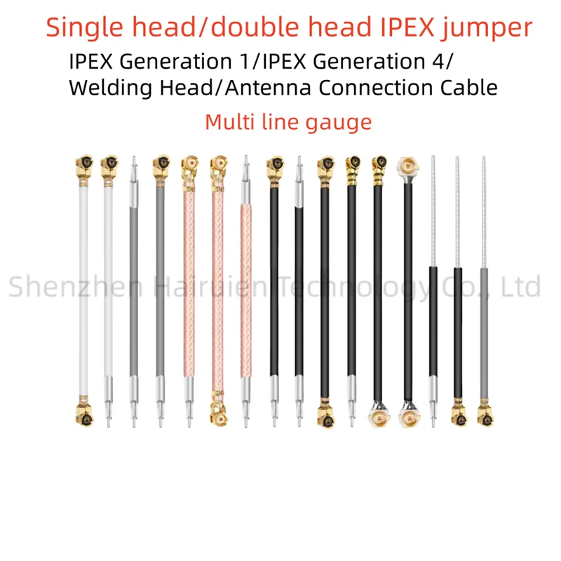 1st generation IPEX terminal feeder connection conversion coaxial jumper WiFi antenna RF signal extension cable RG1.13
1st generation IPEX terminal feeder connection conversion coaxial jumper WiFi antenna RF signal extension cable RG1.13