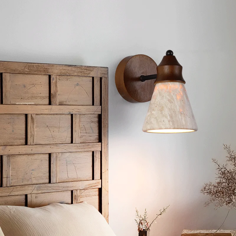 Classical Natural Stone LED Wall Lamp Yellow Travertine Sconce Home Decorations Bedroom Room Decor Lighting Fixtures
Classical Natural Stone LED Wall Lamp Yellow Travertine Sconce Home Decorations Bedroom Room Decor Lighting Fixtures
