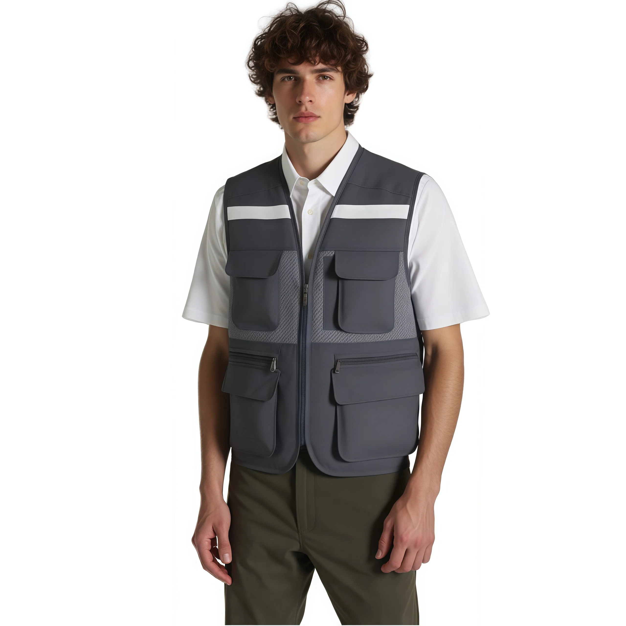 Printing logo Multi Pocket Vest Travelers Fishing Photography Director Outdoor Zipper Vests Group Company Workwear Customize
Printing logo Multi Pocket Vest Travelers Fishing Photography Director Outdoor Zipper Vests Group Company Workwear Customize