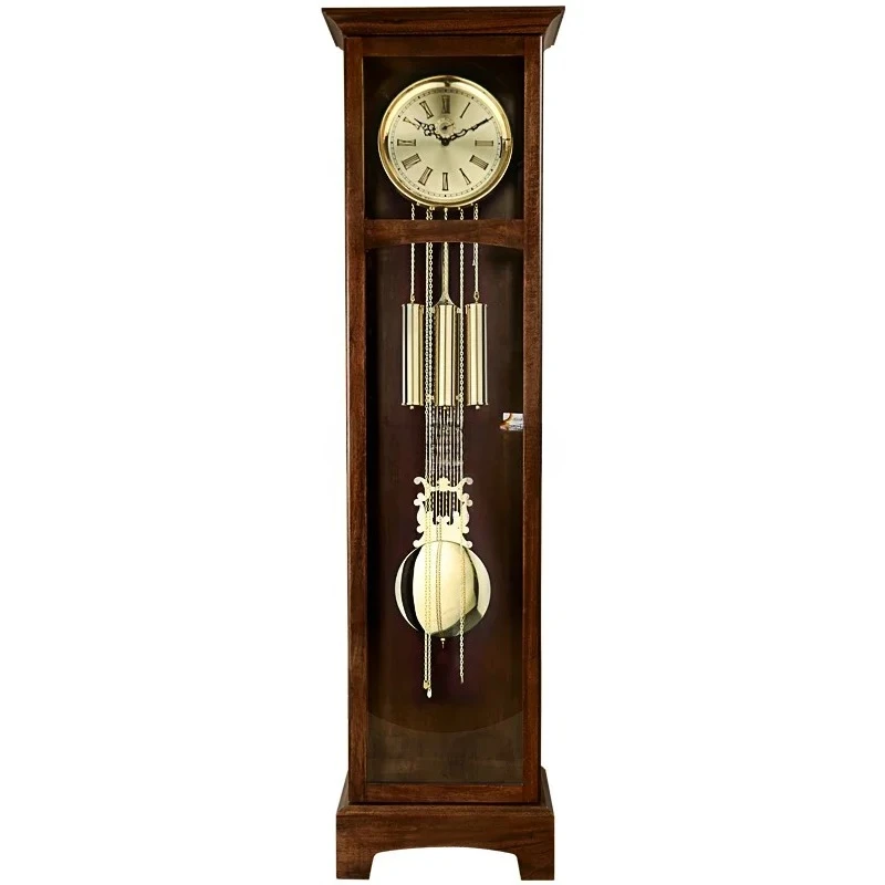 European floor clock living room modern simple American mechanical light luxury floor clock
European floor clock living room modern simple American mechanical light luxury floor clock