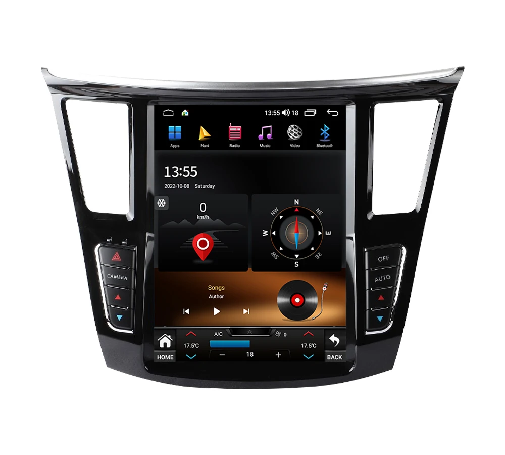 12.1-дюймовый автомобильный радиоприемник в стиле Tesla с GPS для Infiniti QX60 JX35 2014-2020, мультимедийная система с беспроводным CarPlay и DSP
12.1-дюймовый автомобильный радиоприемник в стиле Tesla с GPS для Infiniti QX60 JX35 2014-2020, мультимедийная система с беспроводным CarPlay и DSP