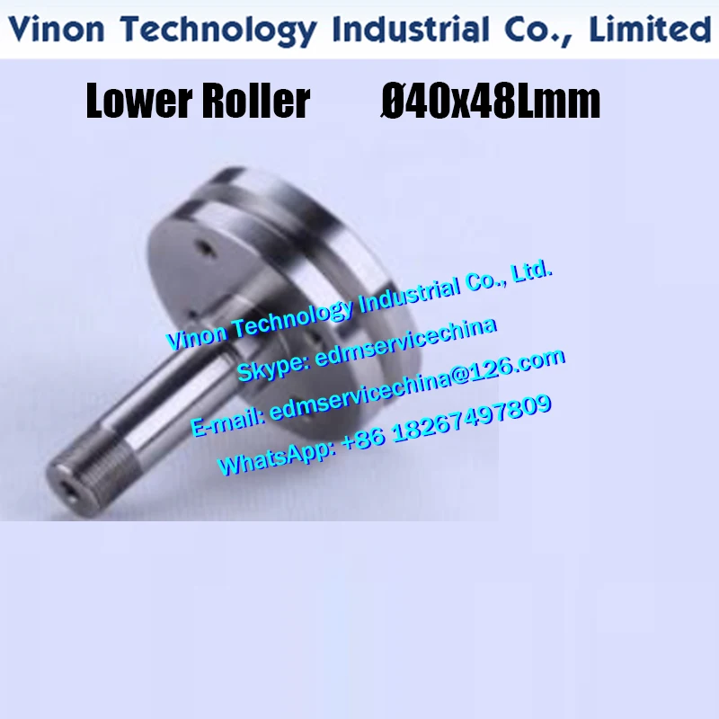 Accutex Lower Roller Stainless Steel OD40x48Lmm edm Wire Guidance Wheel MA5W143A1 for Lower Head ACCUTEX MYAWTL016E spare parts
Accutex Lower Roller Stainless Steel OD40x48Lmm edm Wire Guidance Wheel MA5W143A1 for Lower Head ACCUTEX MYAWTL016E spare parts