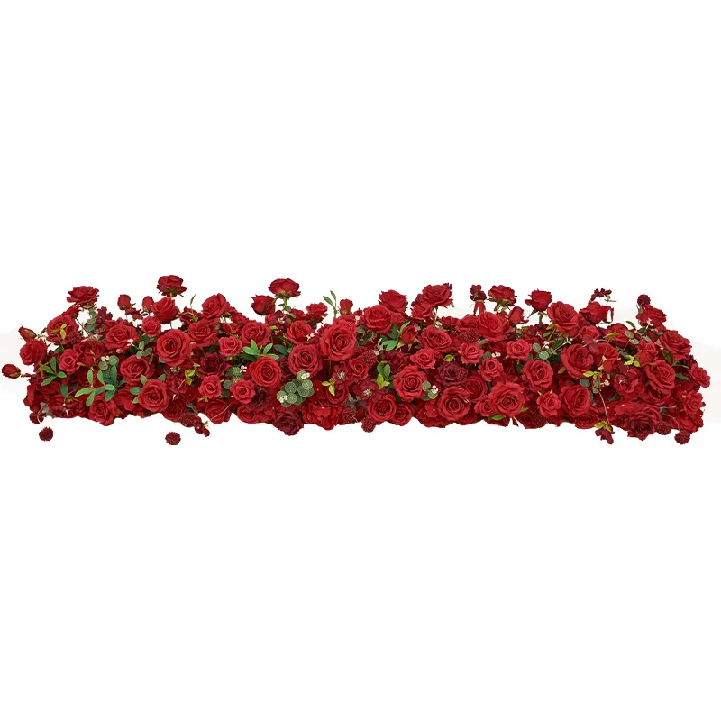 New long artificial flower western wedding table display shopping mall window exhibition hall layout
New long artificial flower western wedding table display shopping mall window exhibition hall layout