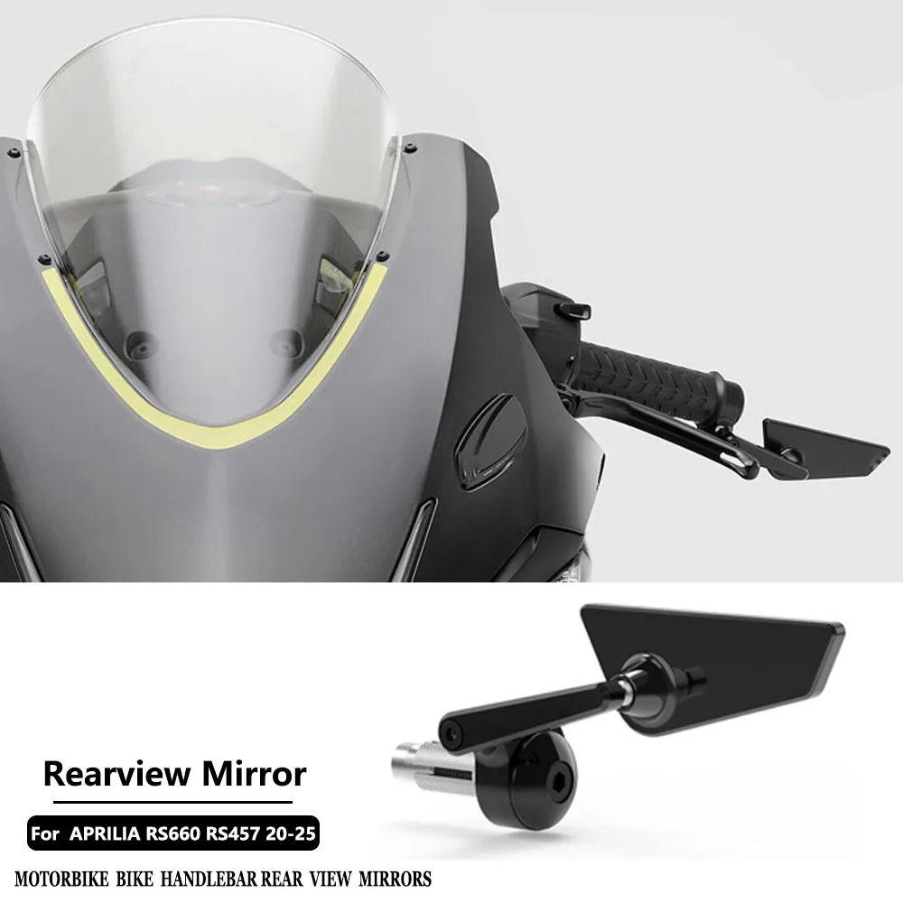 Motorcycle Rearview Mirrors Scooter Bar End Handlebar Mirror For Aprilia RS660 RS660 Factory RS457 2020 2021 2022 2023 2024 2025
Motorcycle Rearview Mirrors Scooter Bar End Handlebar Mirror For Aprilia RS660 RS660 Factory RS457 2020 2021 2022 2023 2024 2025