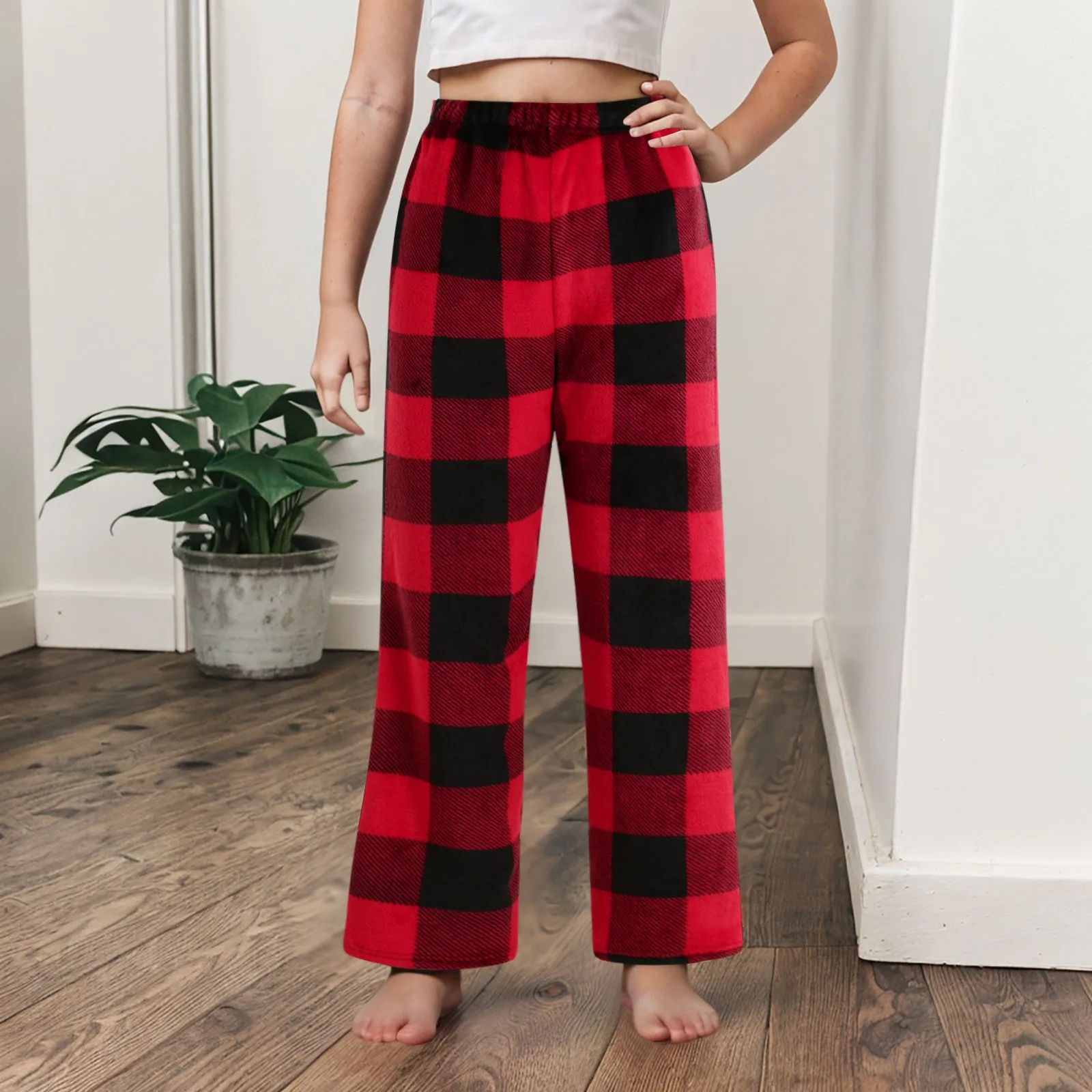 Kids Pajama Pants Cotton Autumn Winter Brushed Plaid Long Trousers Warm Homewear Pants Children Boy Girl Sleepwear Pyjama Homme
Kids Pajama Pants Cotton Autumn Winter Brushed Plaid Long Trousers Warm Homewear Pants Children Boy Girl Sleepwear Pyjama Homme
