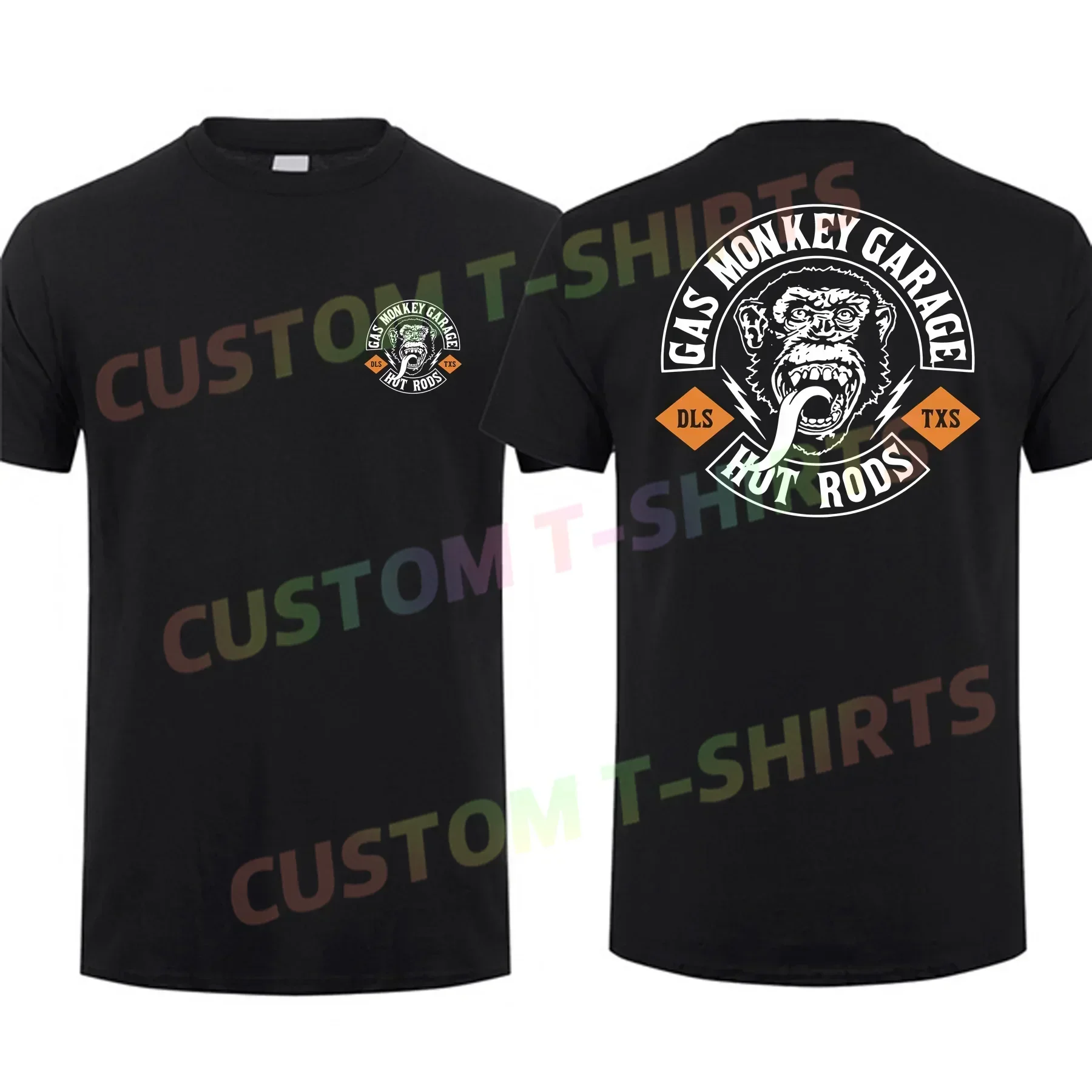 Amazing Tees Men T Shirt Double-sided Casual Oversized Gas Garage Monkeys Hot Rods Circle Logo Limited T-shirt Male T-shirts
Amazing Tees Men T Shirt Double-sided Casual Oversized Gas Garage Monkeys Hot Rods Circle Logo Limited T-shirt Male T-shirts