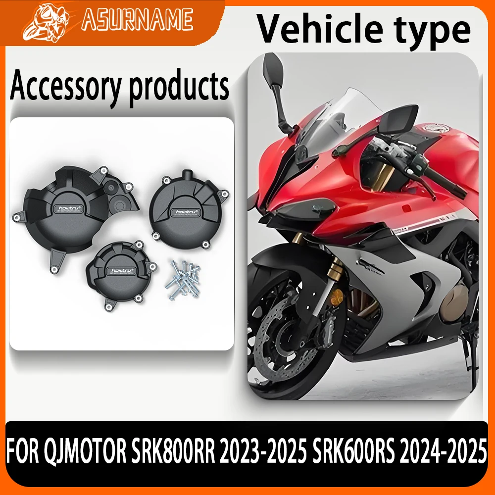 FOR QJMOTOR SRK800RR SRK 800RR 2023-2025 SRK600RS 2024-2025 Motorcycle Engine case Cover Sets Bonnet Protector Engine Cover
FOR QJMOTOR SRK800RR SRK 800RR 2023-2025 SRK600RS 2024-2025 Motorcycle Engine case Cover Sets Bonnet Protector Engine Cover