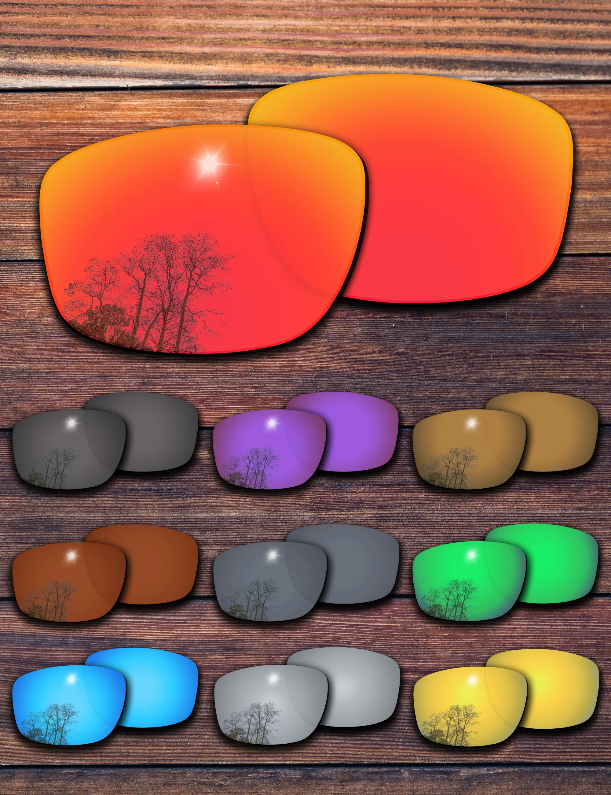 Сменные поляризационные линзы OOWLIT для оправы солнцезащитных очков Oakley Conquest OO4101 — различные
Сменные поляризационные линзы OOWLIT для оправы солнцезащитных очков Oakley Conquest OO4101 — различные