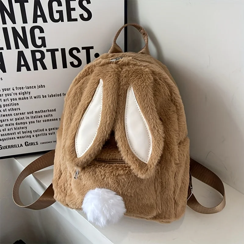 1 шт. милый плюшевый ремень для рюкзака с кроликом и регулируемым плечевым ремнем — мягкое, приятное для кожи полиэфирное волокно большой вместимости
1 шт. милый плюшевый ремень для рюкзака с кроликом и регулируемым плечевым ремнем — мягкое, приятное для кожи полиэфирное волокно большой вместимости