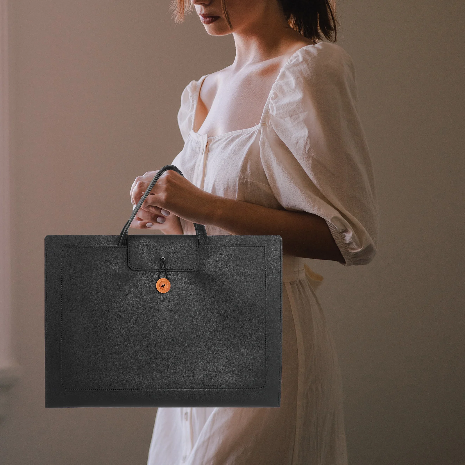 15-дюймовый портфель для ноутбука, деловая сумка для работы, путешествий, офиса, портативный чехол для компьютера с ручкой, водонепроницаемый органайзер, легкий вес
15-дюймовый портфель для ноутбука, деловая сумка для работы, путешествий, офиса, портативный чехол для компьютера с ручкой, водонепроницаемый органайзер, легкий вес