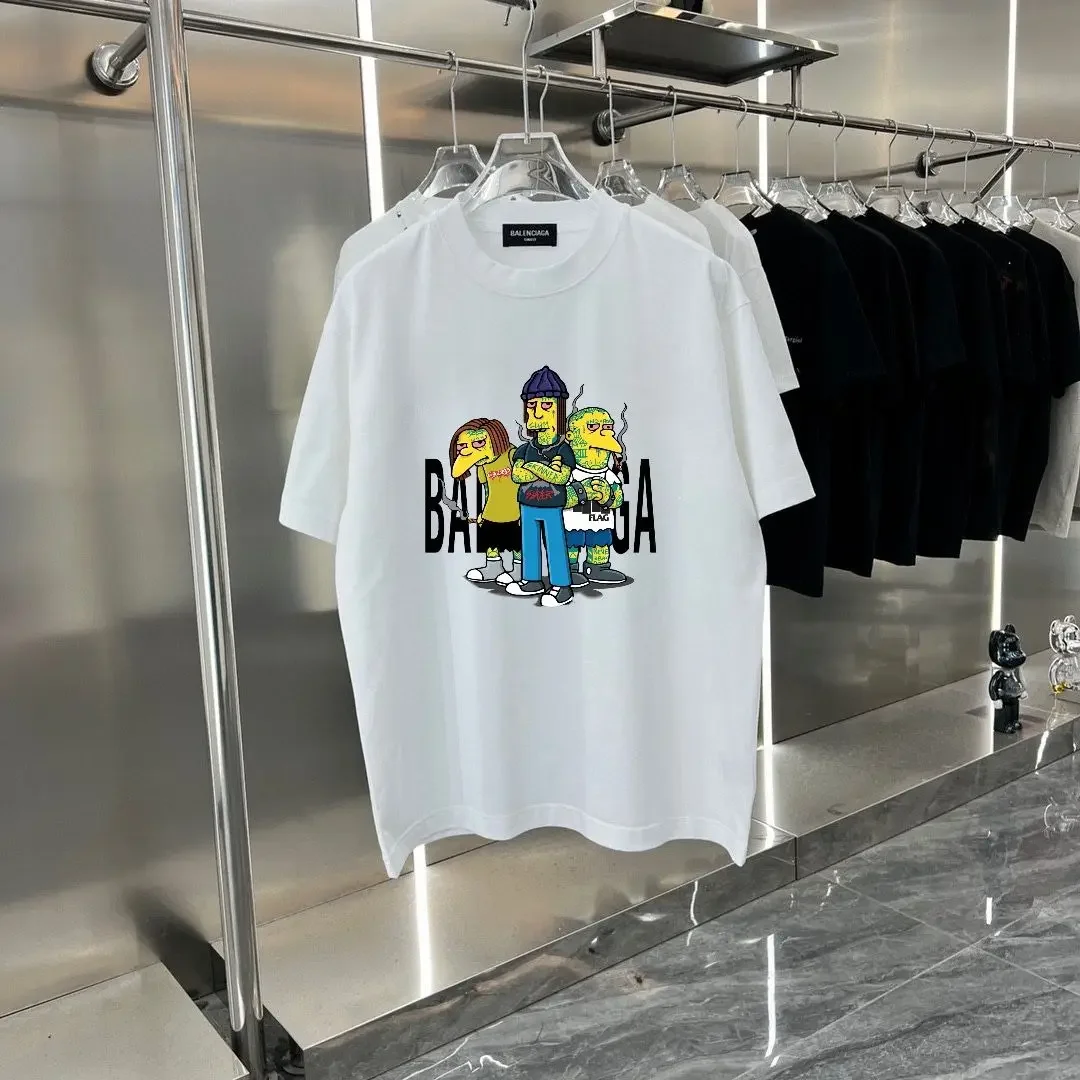 2025 Summer Luxury Brand Y2K Top T-shirt Pure Cotton Printing Simple Style Casual Business Large Size Men's and Women's T-shirt
2025 Summer Luxury Brand Y2K Top T-shirt Pure Cotton Printing Simple Style Casual Business Large Size Men's and Women's T-shirt