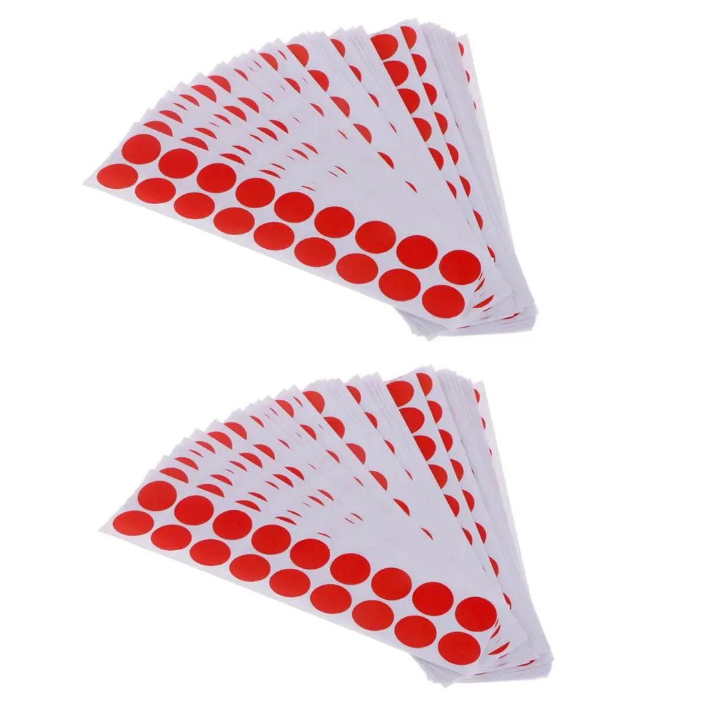 Splatter Stickers 2cm Paper Cover Up Paster for Practice Hunting Training Range