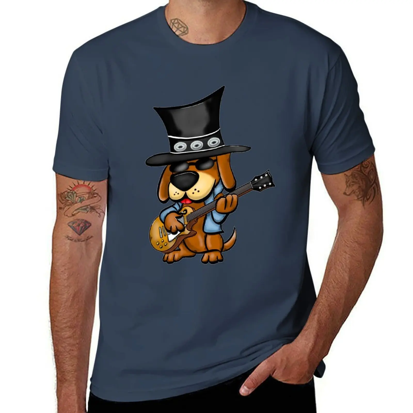 Slash Dog the Guitar Player T-Shirt man t shirts high quality luxury brand cotton t shirt man T-Shirt 
Slash Dog the Guitar Player T-Shirt man t shirts high quality luxury brand cotton t shirt man T-Shirt