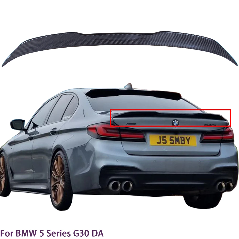 For BMW 5 Series G30 G38&M5 F90 DA Style Carbon fiber Rear Spoiler Trunk wing 2016-2023
For BMW 5 Series G30 G38&M5 F90 DA Style Carbon fiber Rear Spoiler Trunk wing 2016-2023