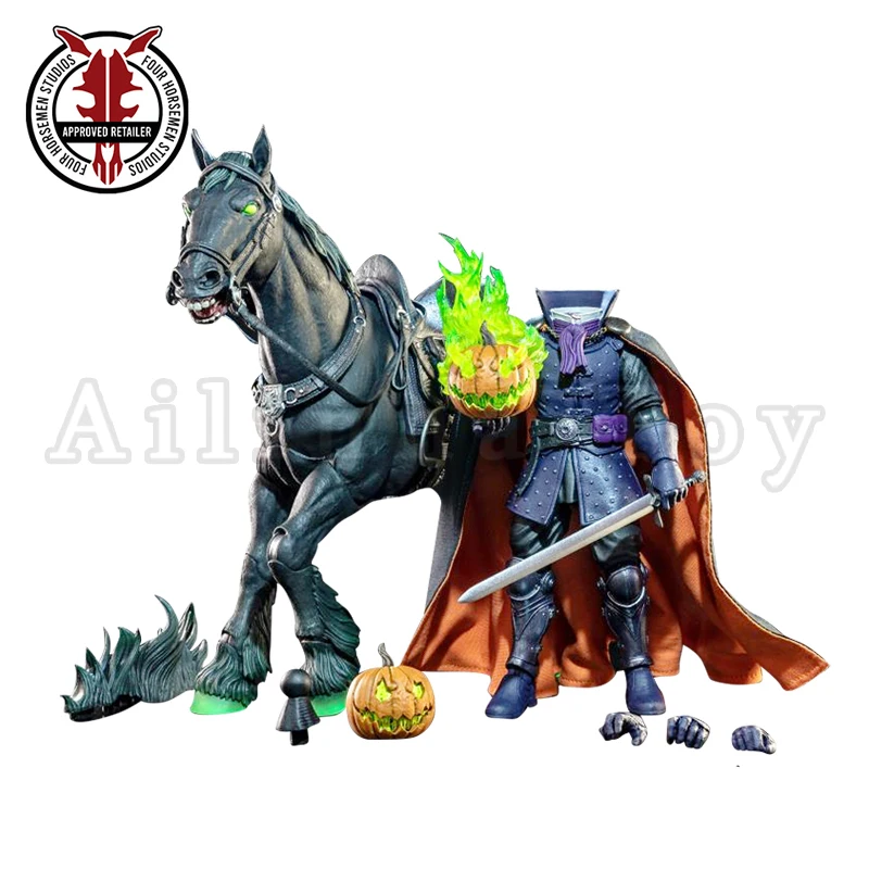 Four Horsemen Mythic Legions 1/12 Action Figure Figura Obscura Headless Horseman Father Christmas Anime Model
Four Horsemen Mythic Legions 1/12 Action Figure Figura Obscura Headless Horseman Father Christmas Anime Model