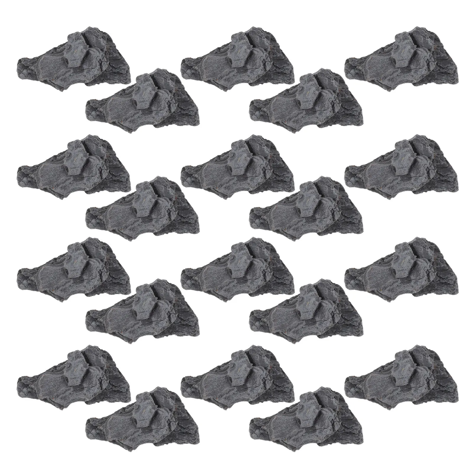 20Pcs Faux Stone Diorama Rocks Realistic Simulation Sand Table Landscape Miniature Bonsai Rockery Artificial Micro Landscape
20Pcs Faux Stone Diorama Rocks Realistic Simulation Sand Table Landscape Miniature Bonsai Rockery Artificial Micro Landscape