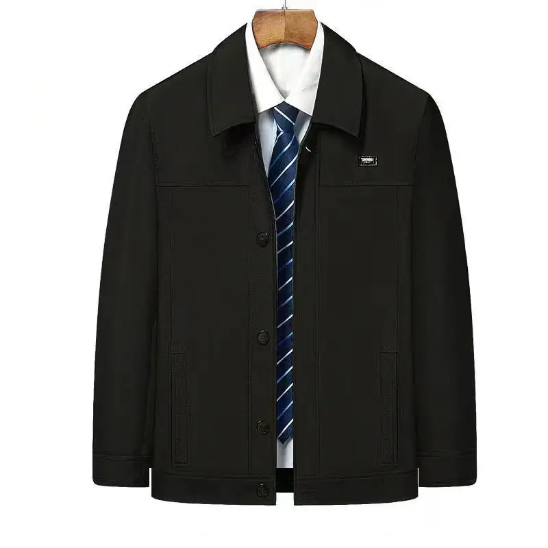 Men Jacket 2024 Spring Autumn New Middle Aged Business for Loose Turn-down Collar Clothes Big Size Clothing E316
Men Jacket 2024 Spring Autumn New Middle Aged Business for Loose Turn-down Collar Clothes Big Size Clothing E316