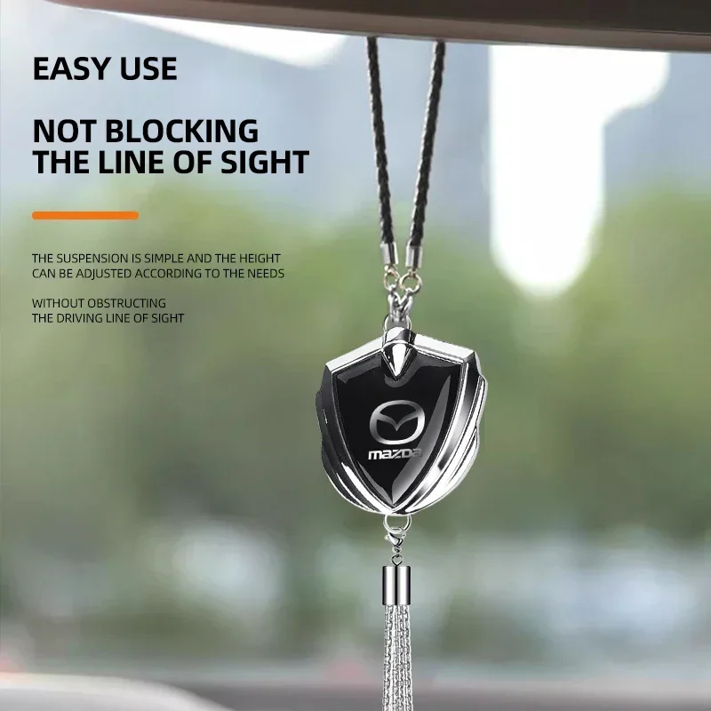 Car Logo Rearview Mirror Pendant Interior Hanging Ornament Decoration for Mazda 3 Mazda 6 CX-5
Car Logo Rearview Mirror Pendant Interior Hanging Ornament Decoration for Mazda 3 Mazda 6 CX-5
