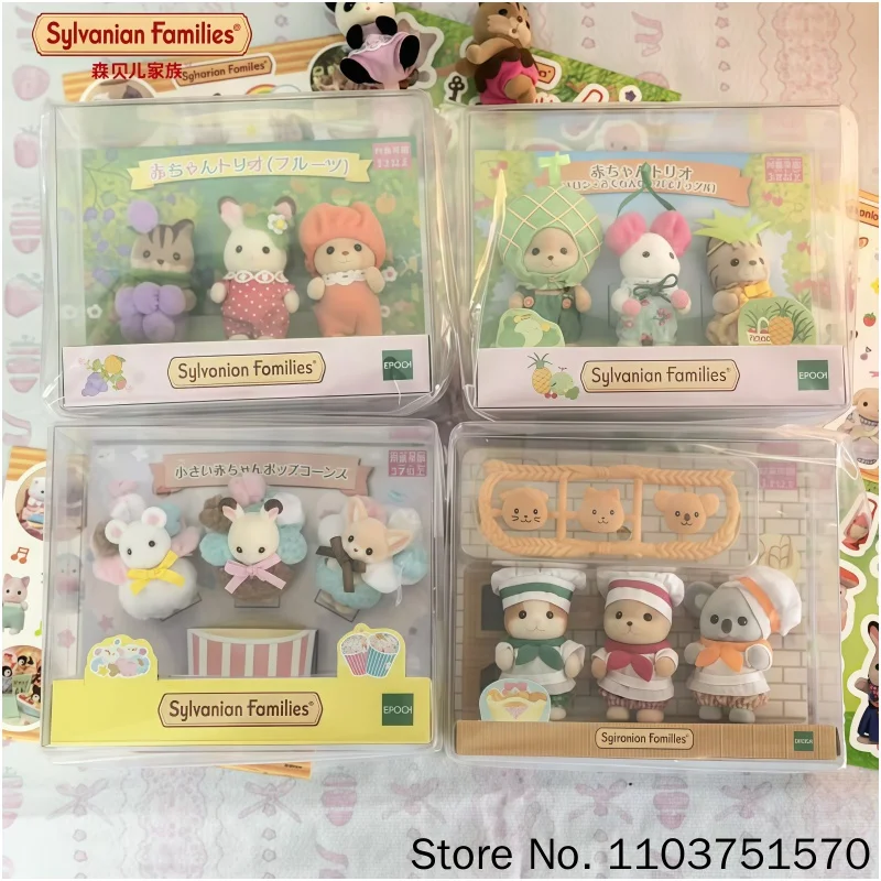 Genuine Sylvanian Families Popcorn Chef Fruit Cross Dressing Set Series Anime Figures Decoration Collectible Gift For Couples
Genuine Sylvanian Families Popcorn Chef Fruit Cross Dressing Set Series Anime Figures Decoration Collectible Gift For Couples
