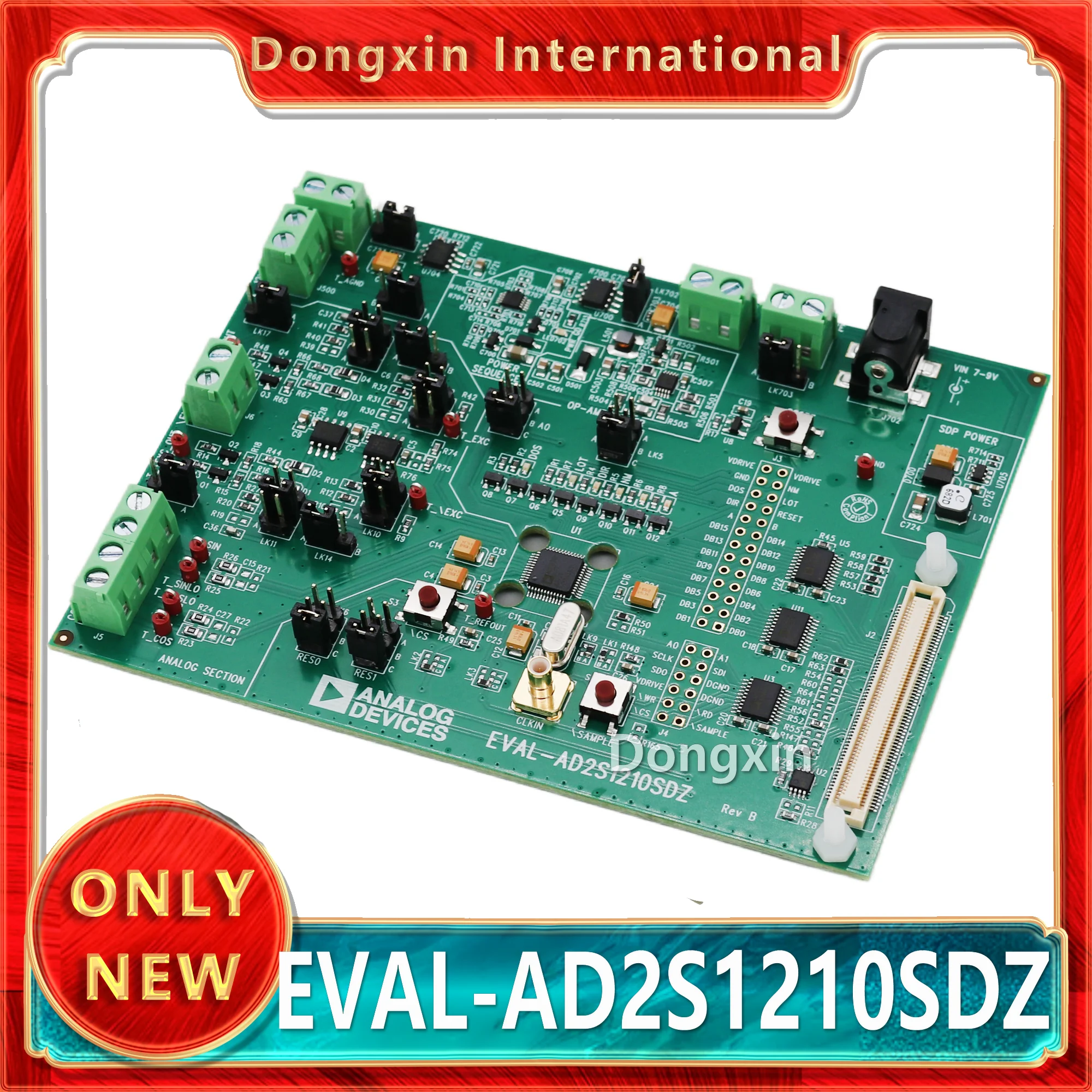 EVAL-AD2S1210SDZ evaluation board AD2S1210 axis angle digital interface new original genuine product
EVAL-AD2S1210SDZ evaluation board AD2S1210 axis angle digital interface new original genuine product