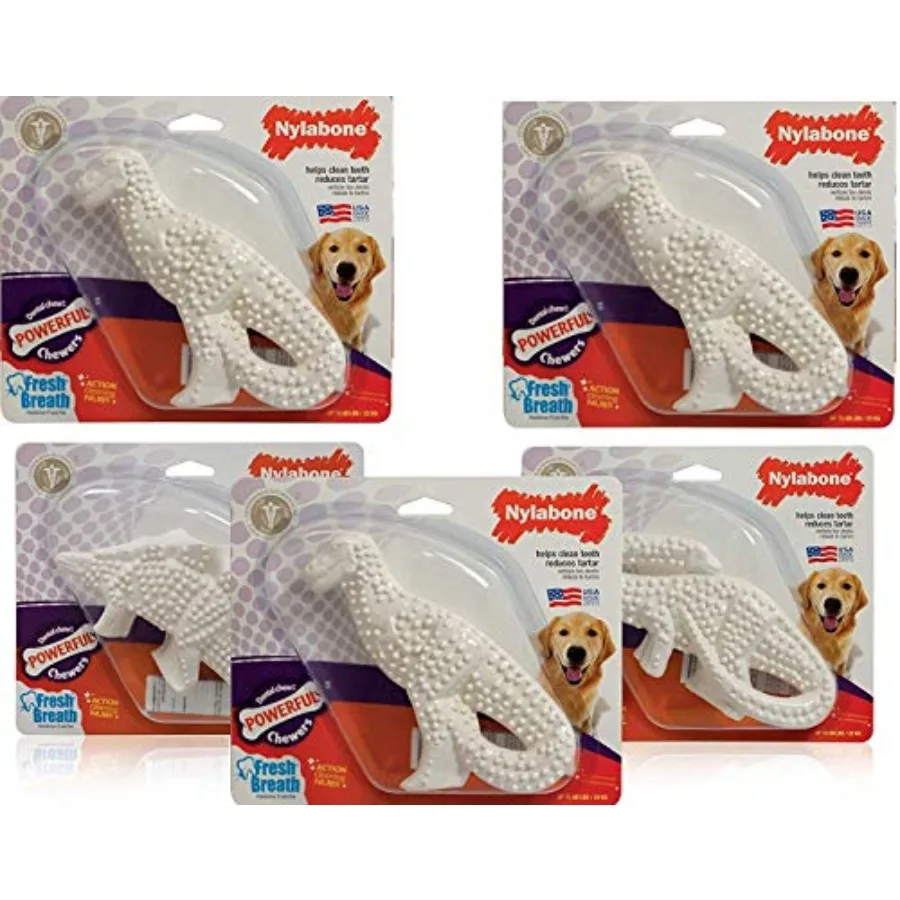 Набор из 5 штук Power Chew Dental Disaur Regular, разнообразные формы
Набор из 5 штук Power Chew Dental Disaur Regular, разнообразные формы