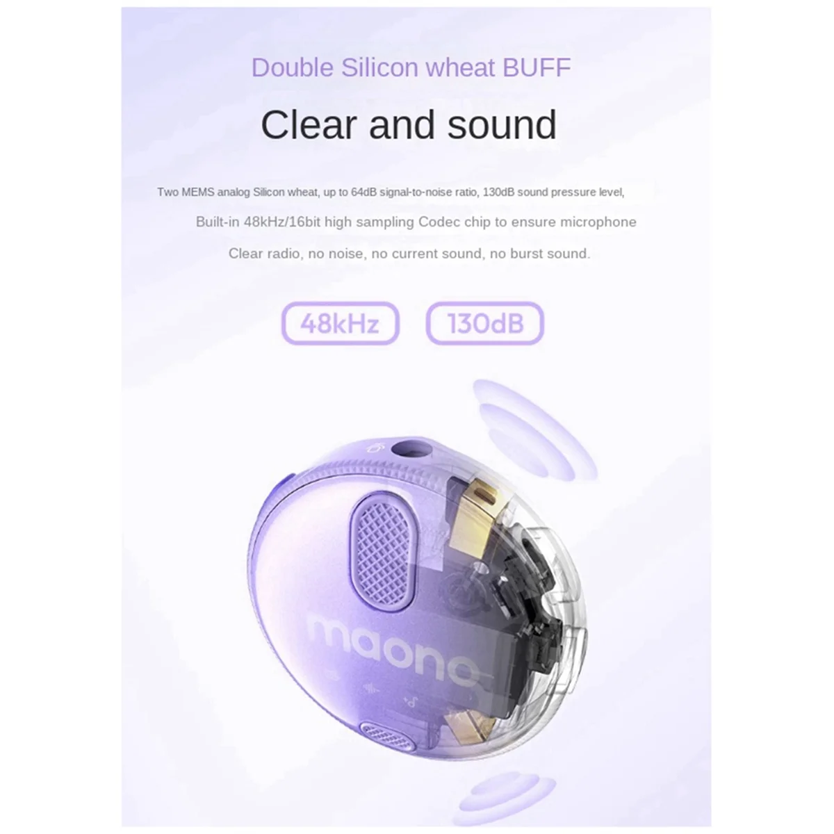 Popular Maono WM620 PB2 Phone Wireless Lapel Microphone Black Type-C 
Popular Maono WM620 PB2 Phone Wireless Lapel Microphone Black Type-C