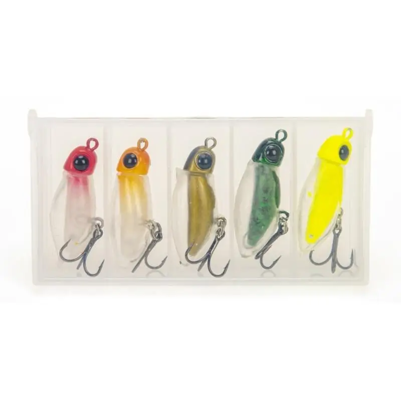 652F 5pcs Floating Insect Fishing Lures Artificial Lure Fishing Baits with Treble Hook for Trout 2.3g Hard Baits
652F 5pcs Floating Insect Fishing Lures Artificial Lure Fishing Baits with Treble Hook for Trout 2.3g Hard Baits