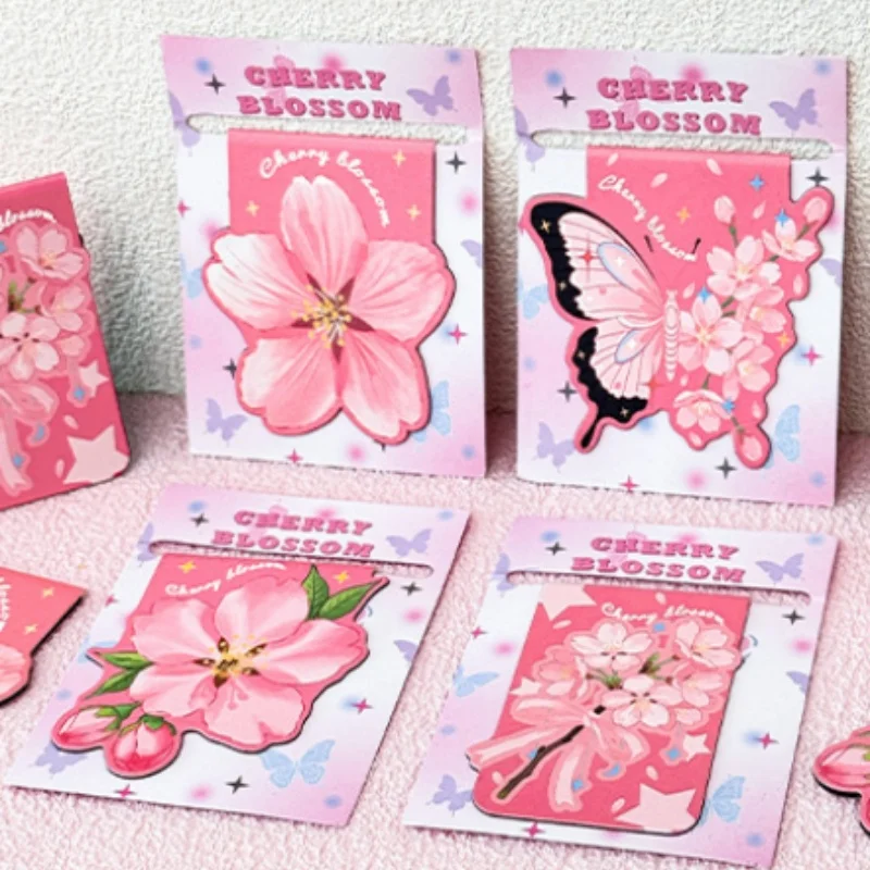 40pcs/lot Creative Sakura Butterfly Magnetic Bookmark Cute Book Mark For Books School Office Supplies Stationery Gift
40pcs/lot Creative Sakura Butterfly Magnetic Bookmark Cute Book Mark For Books School Office Supplies Stationery Gift