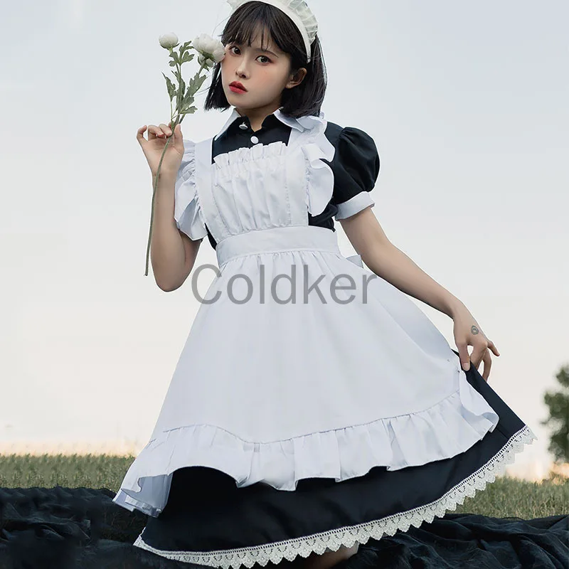 Cute Maid Outfit Cosplay Costumes Restaurant Overalls Black and White French Apron Lolita Dresses Carnival Party Dress S-XXL
Cute Maid Outfit Cosplay Costumes Restaurant Overalls Black and White French Apron Lolita Dresses Carnival Party Dress S-XXL