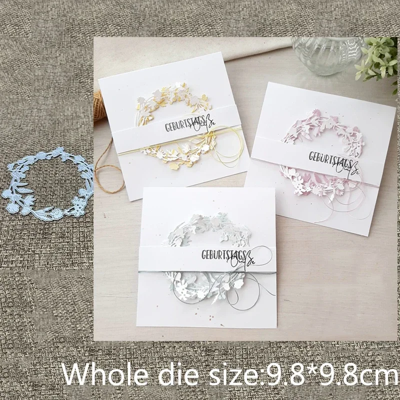 XLDesign Craft Metal stencil mold Cutting Die flowers wreath decorations scrapbook die cut Album Paper Card Craft Embossing
XLDesign Craft Metal stencil mold Cutting Die flowers wreath decorations scrapbook die cut Album Paper Card Craft Embossing