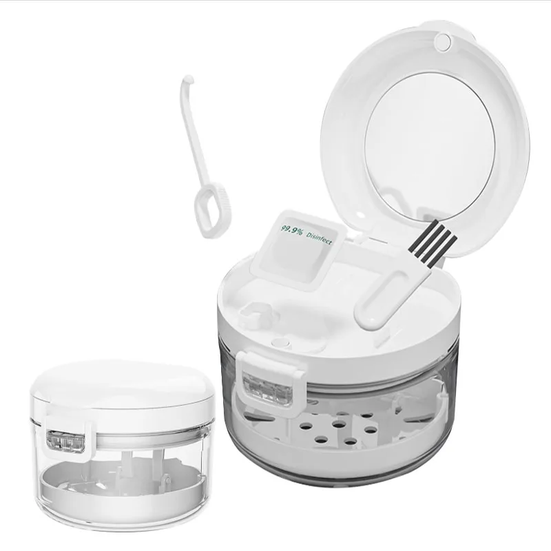 Коробка для хранения зубных протезов, портативный многослойный фиксатор 2 в 1, чехол с фильтром для ортодонтического контейнера для хранения полости рта и чистки
Коробка для хранения зубных протезов, портативный многослойный фиксатор 2 в 1, чехол с фильтром для ортодонтического контейнера для хранения полости рта и чистки