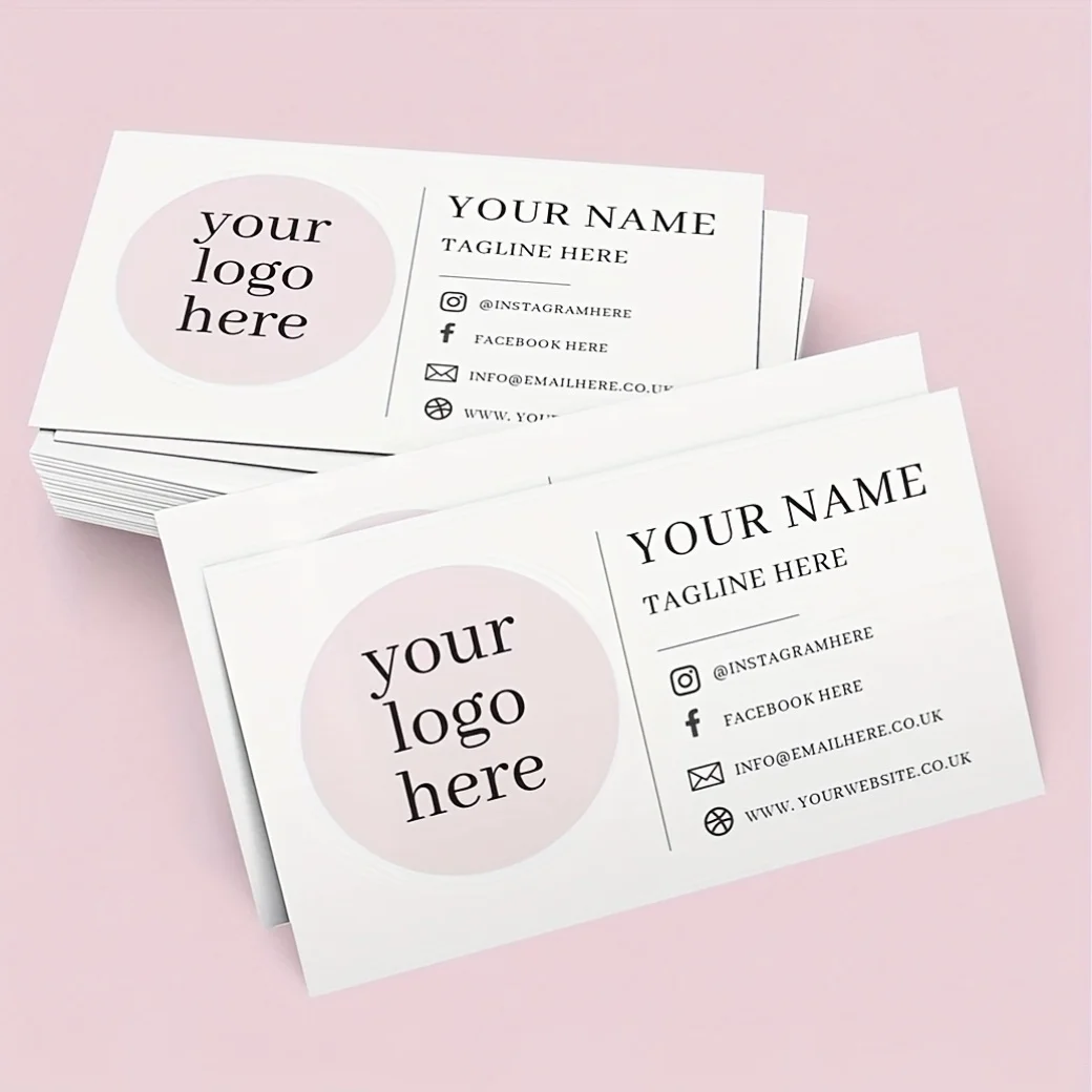 Custom Business Cards with Logo, Personalized Business Cards 500/200, Custom Double-sided Printed Business Cards Thank You Card
Custom Business Cards with Logo, Personalized Business Cards 500/200, Custom Double-sided Printed Business Cards Thank You Card