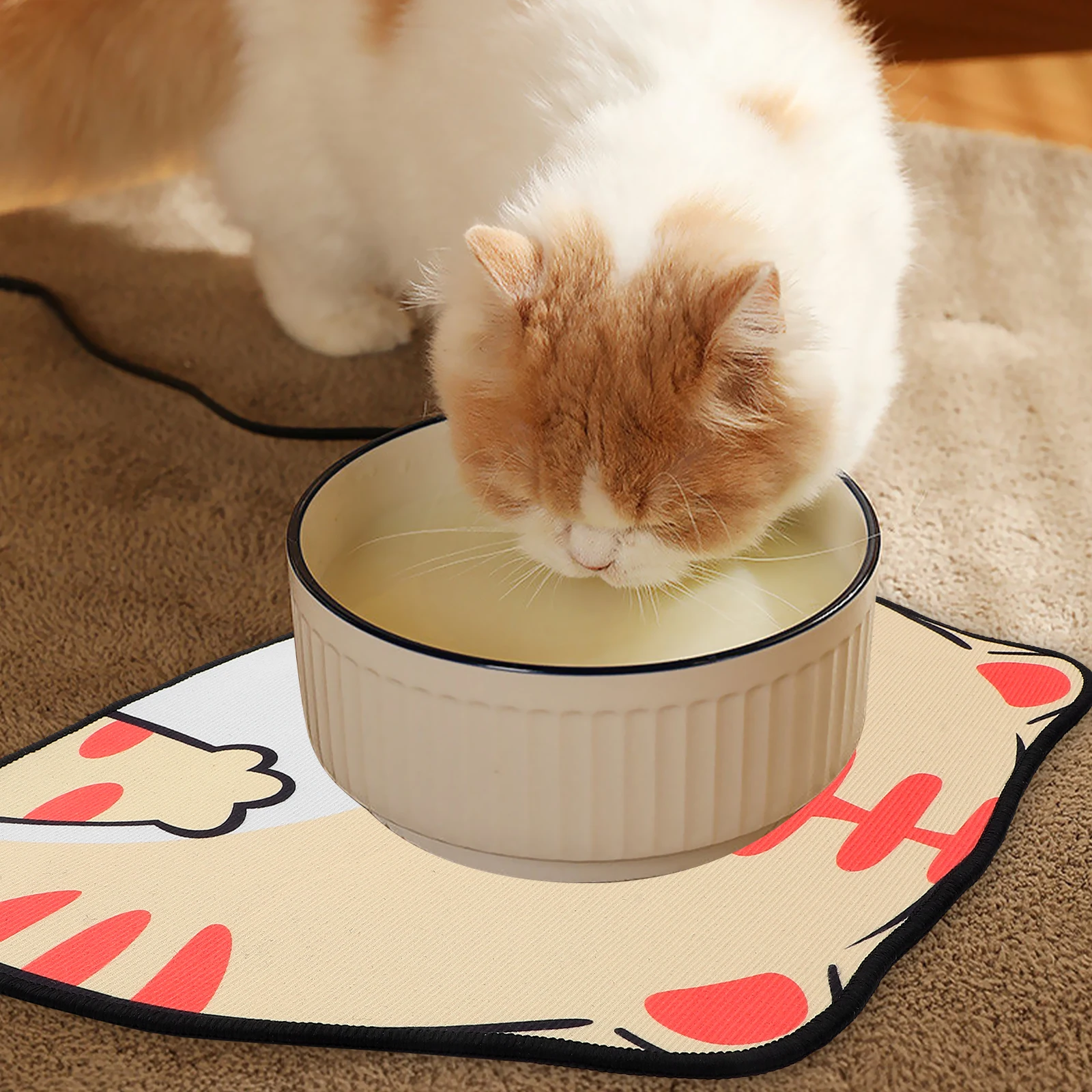 Pet Feeding Mat Absorbent Non Slip Cat Food Mat Protective Floor Placemat for Dog Cat Bowls Water Resistant Pet Food Mats
Pet Feeding Mat Absorbent Non Slip Cat Food Mat Protective Floor Placemat for Dog Cat Bowls Water Resistant Pet Food Mats