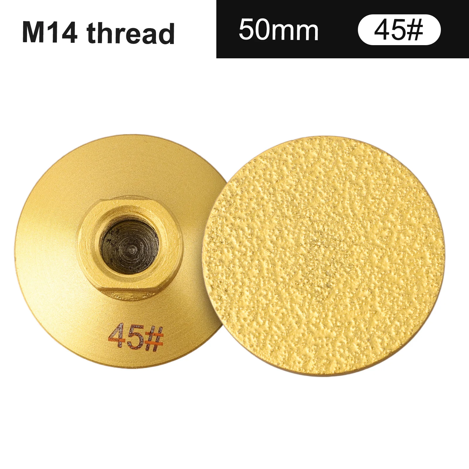 Brazed Grinding Head Grinding Wheel 1 Pc 2 Inch 50mm Golden Grinding High Efficiency Wear-resistant Quartz Terrazzo
Brazed Grinding Head Grinding Wheel 1 Pc 2 Inch 50mm Golden Grinding High Efficiency Wear-resistant Quartz Terrazzo