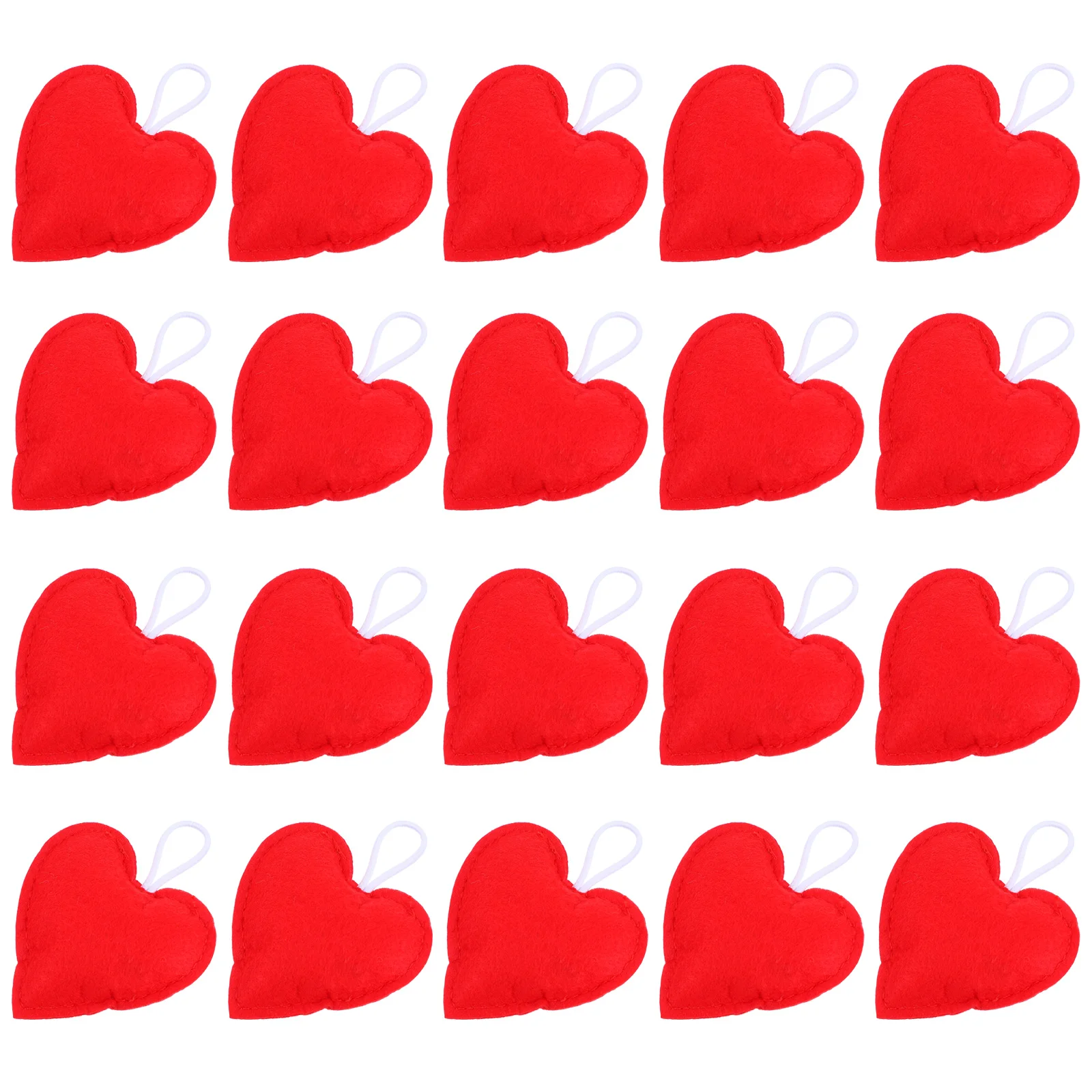 20 Pcs Red Felt Heart naments 8x8cm Hanging Decorations for Valentine Wedding Party Anniversary Scene Decor Supplies
20 Pcs Red Felt Heart naments 8x8cm Hanging Decorations for Valentine Wedding Party Anniversary Scene Decor Supplies