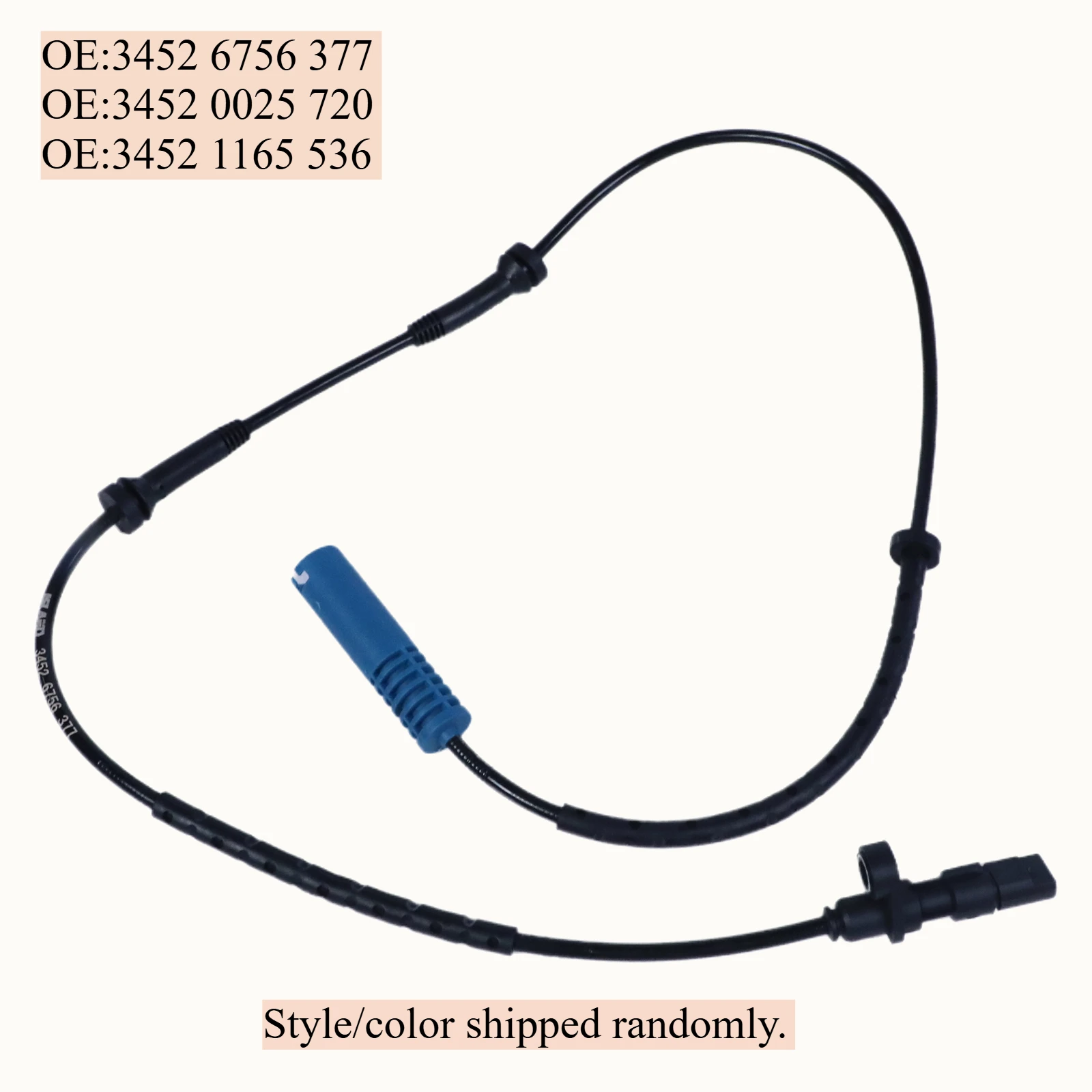 Rear Left Right ABS Wheel Speed Sensor For BMW E39 528i 530d 530i 535i 540i 540iP M5 520d 520i 523i 525d 525i, 34526756377
Rear Left Right ABS Wheel Speed Sensor For BMW E39 528i 530d 530i 535i 540i 540iP M5 520d 520i 523i 525d 525i, 34526756377