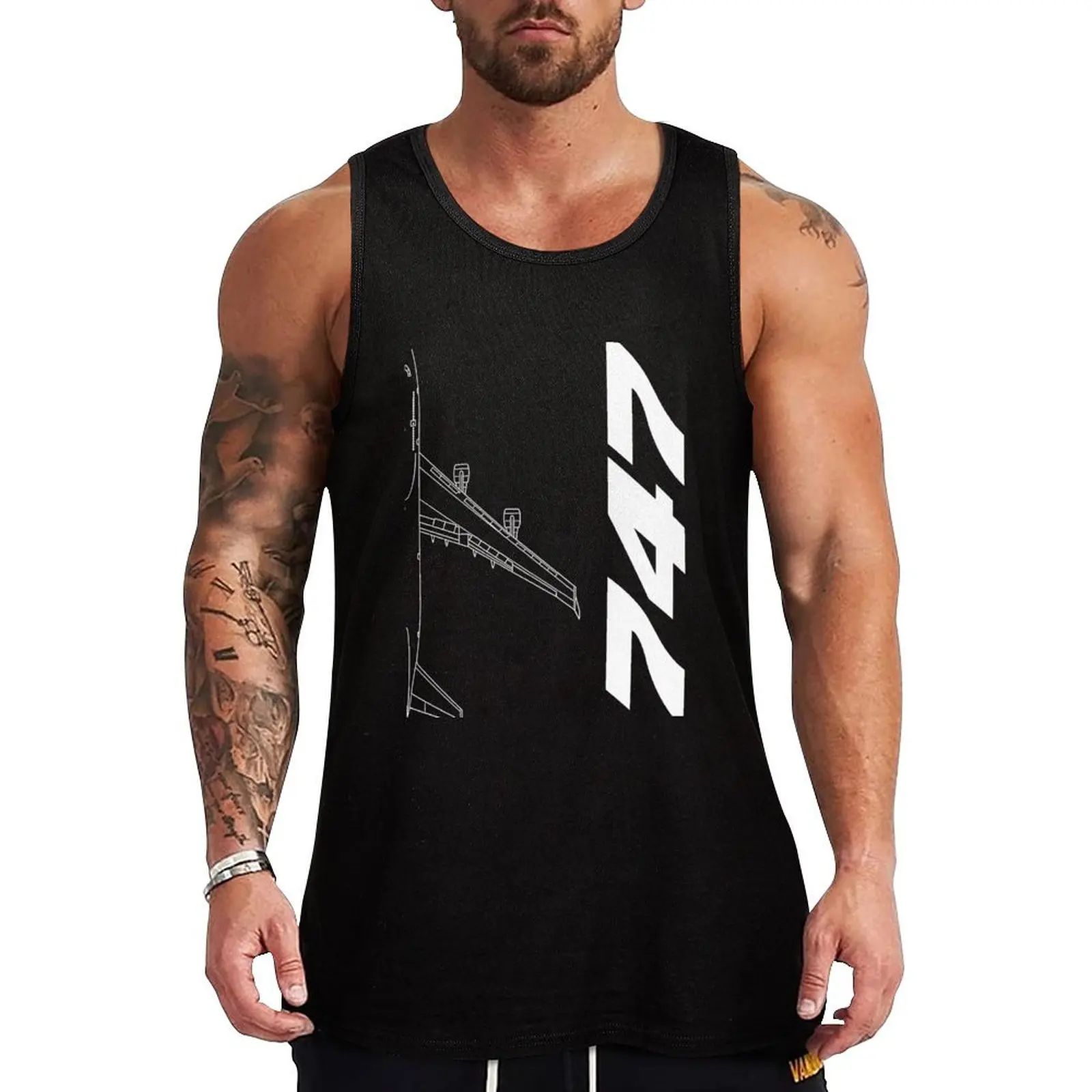 B747 Top View Queen Of The Skies Tank Top Men's clothing sleeveless vests gym clothing men Vest male
B747 Top View Queen Of The Skies Tank Top Men's clothing sleeveless vests gym clothing men Vest male