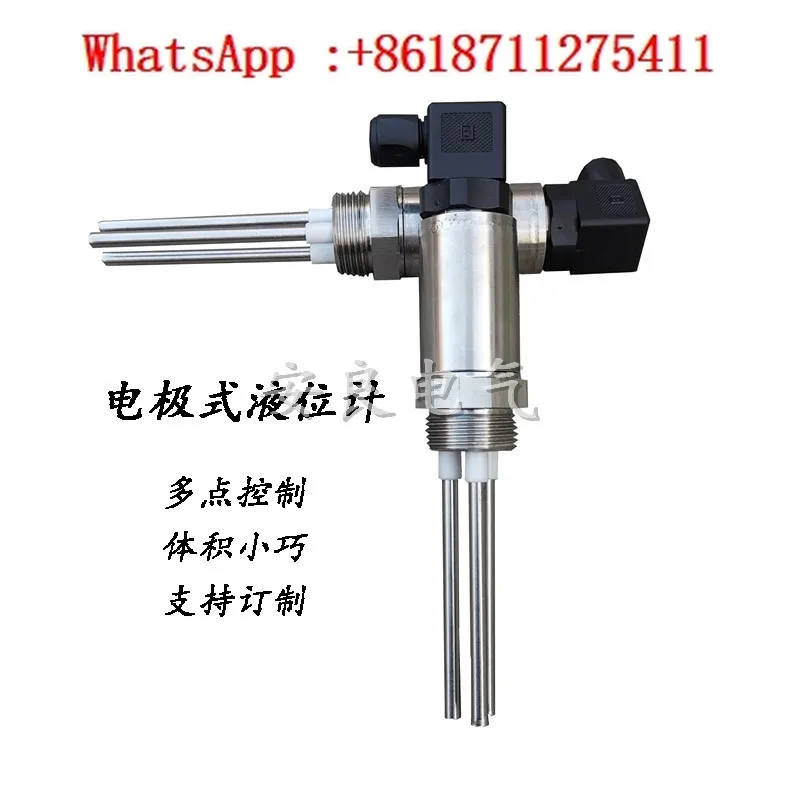 Liquid Level Gauge Compact Electrode Switch Water Level Controller Sensor 3S Stainless Steel Probe