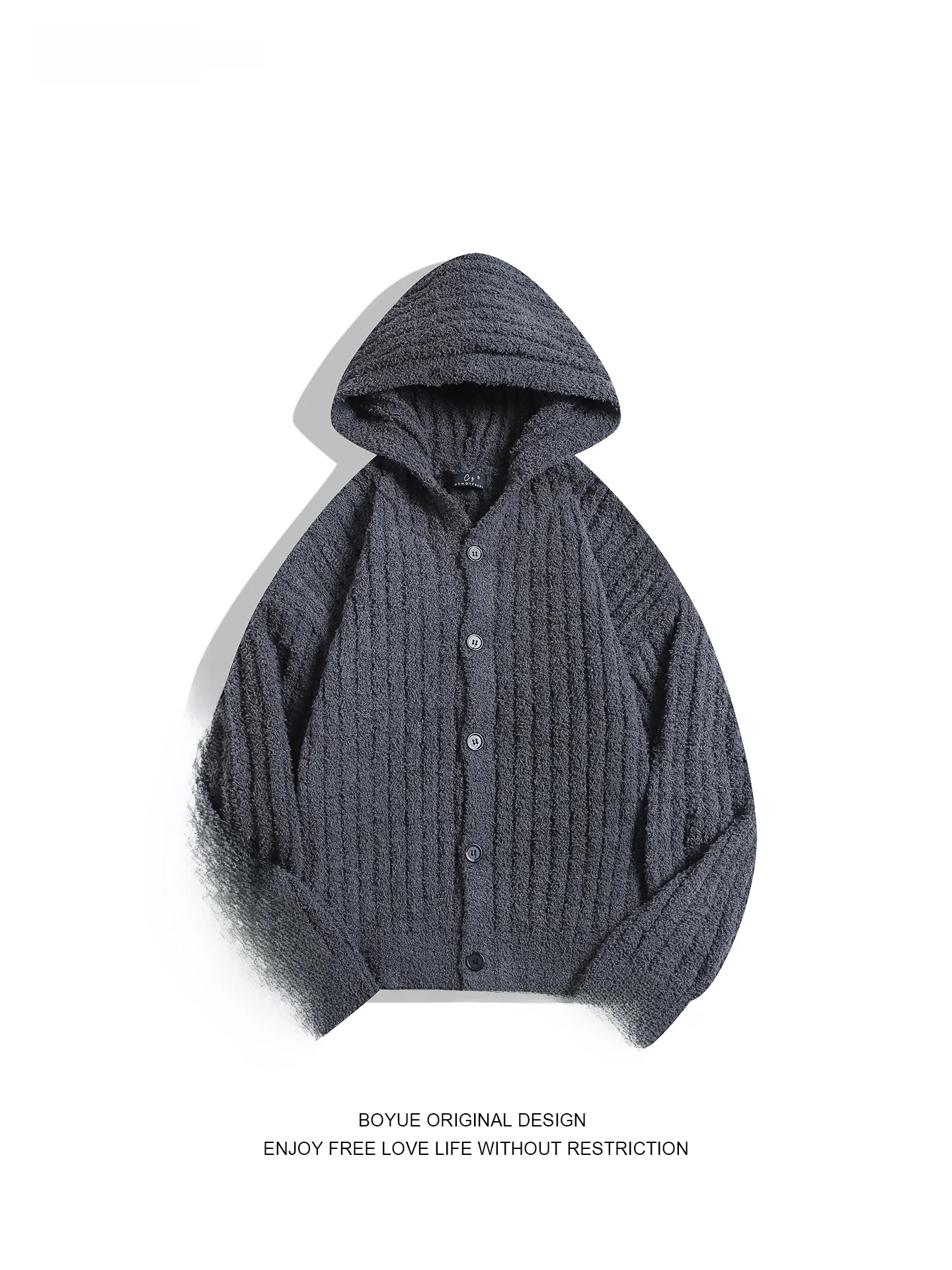 Вязаный свитер-кардиган Boyue с капюшоном, крупной горизонтальной полоской, на пуговицах, повседневный, в стиле ретро, унисекс
Вязаный свитер-кардиган Boyue с капюшоном, крупной горизонтальной полоской, на пуговицах, повседневный, в стиле ретро, унисекс