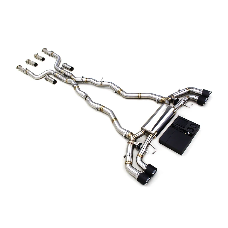 Yooking Stainless Steel X Pipe For BMW M8 F91/F92/F93 LCI 4.4T 2019-2024 Sport Valved Catback Muffler
Yooking Stainless Steel X Pipe For BMW M8 F91/F92/F93 LCI 4.4T 2019-2024 Sport Valved Catback Muffler