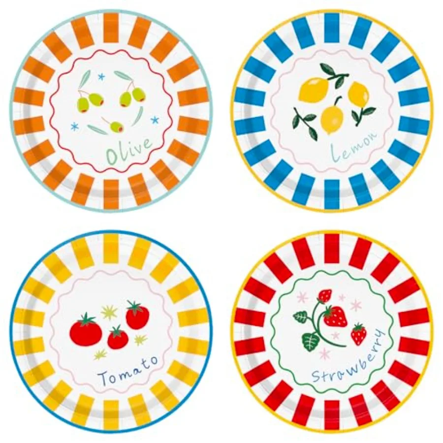 40Pcs In Pr Plates Party Plates 7 Inc C Fruit Stred Disable Desser Plate Birty Baby Sower Party Supplies
40Pcs In Pr Plates Party Plates 7 Inc C Fruit Stred Disable Desser Plate Birty Baby Sower Party Supplies