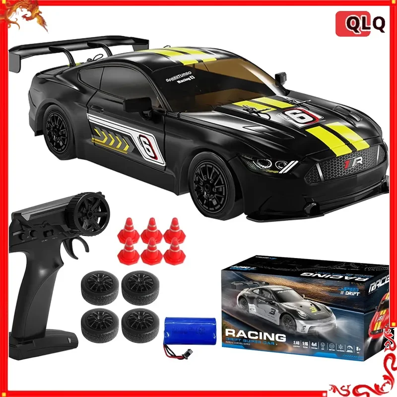 1:16 4WD RC Drift Car 2.4G High Speed Four Wheel Drive Full Scale Racing Car With Lights APP Control Car Model Toy Gift Boys
1:16 4WD RC Drift Car 2.4G High Speed Four Wheel Drive Full Scale Racing Car With Lights APP Control Car Model Toy Gift Boys