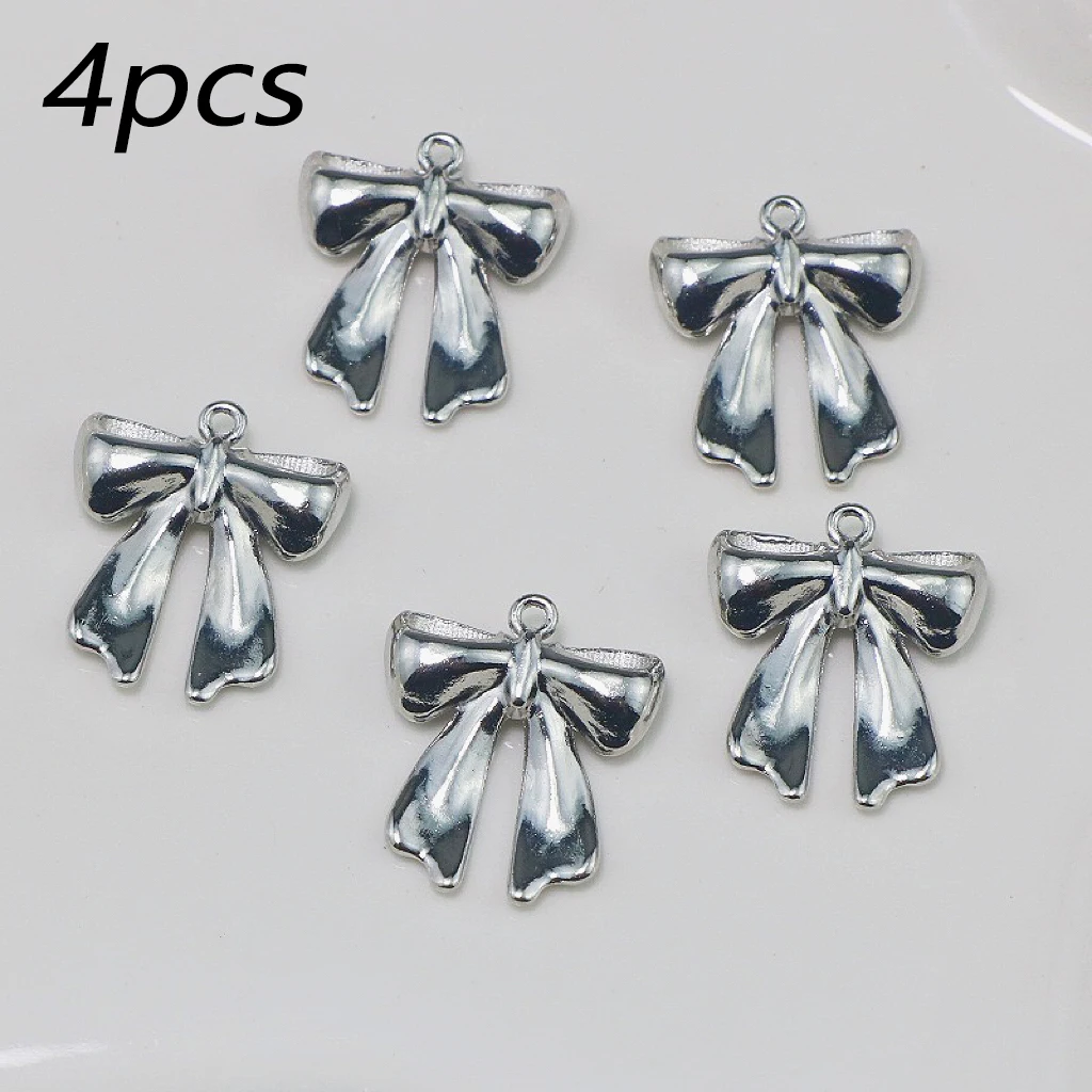 4Pcs Alloy Accessories charms Butterfly Ribbon pendant for Making Diy Bracelet Necklace Handmade Earrings Keychain Accessories
4Pcs Alloy Accessories charms Butterfly Ribbon pendant for Making Diy Bracelet Necklace Handmade Earrings Keychain Accessories