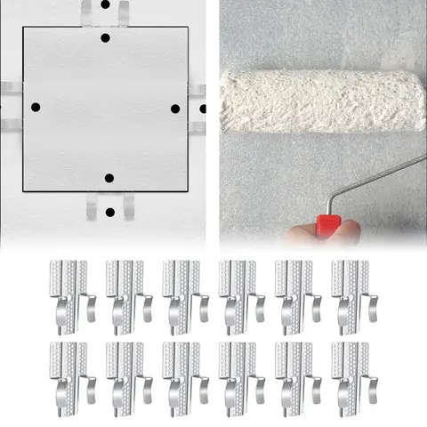 Drywall Fastener Clips1-10Pcs Drywall Repair Clips Wall Patch Kit With Screws For 1/2" And 5/8" Panels For Damaged Wall Repair
