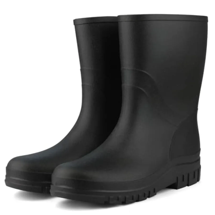 DaeRainy Women Waterproof Rain Boots Mid-Height PVC Rubber Boots Garden Shoes for Outdoor
DaeRainy Women Waterproof Rain Boots Mid-Height PVC Rubber Boots Garden Shoes for Outdoor