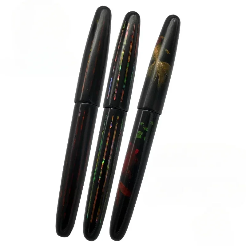 WANCHER Oversized Raw Lacquer Hard Gel Fountain Pen EF F M 0.38 0.5 0.7MM Hand-painted Shell Sculpture Japanese Stationery
WANCHER Oversized Raw Lacquer Hard Gel Fountain Pen EF F M 0.38 0.5 0.7MM Hand-painted Shell Sculpture Japanese Stationery
