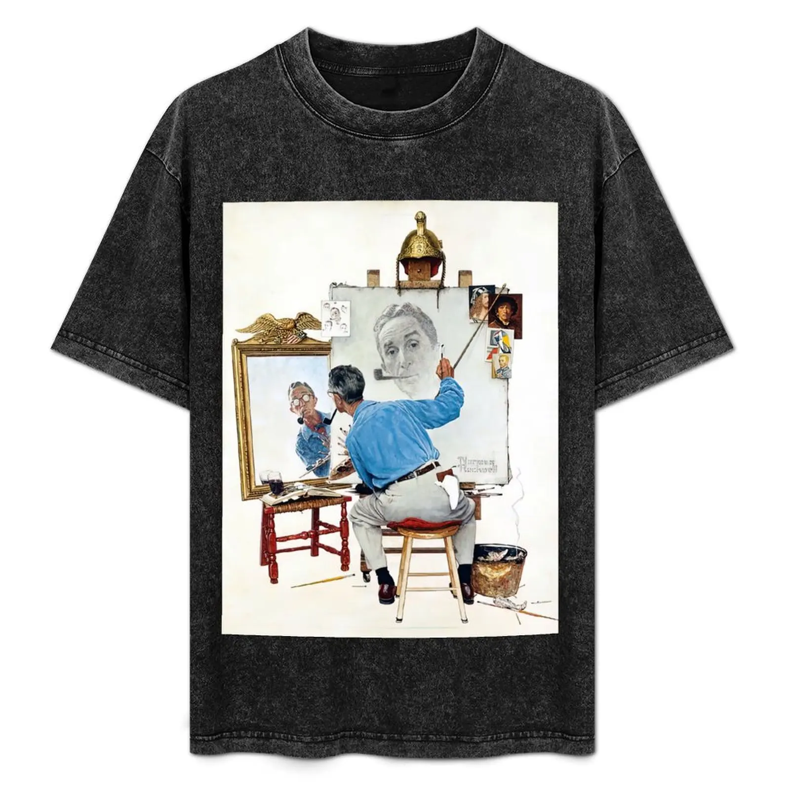 norman rockwell art style, norman rockwell paintings, norman rockwell artwork T-Shirt Basic Simple Casual Short Sleeve Tee
norman rockwell art style, norman rockwell paintings, norman rockwell artwork T-Shirt Basic Simple Casual Short Sleeve Tee