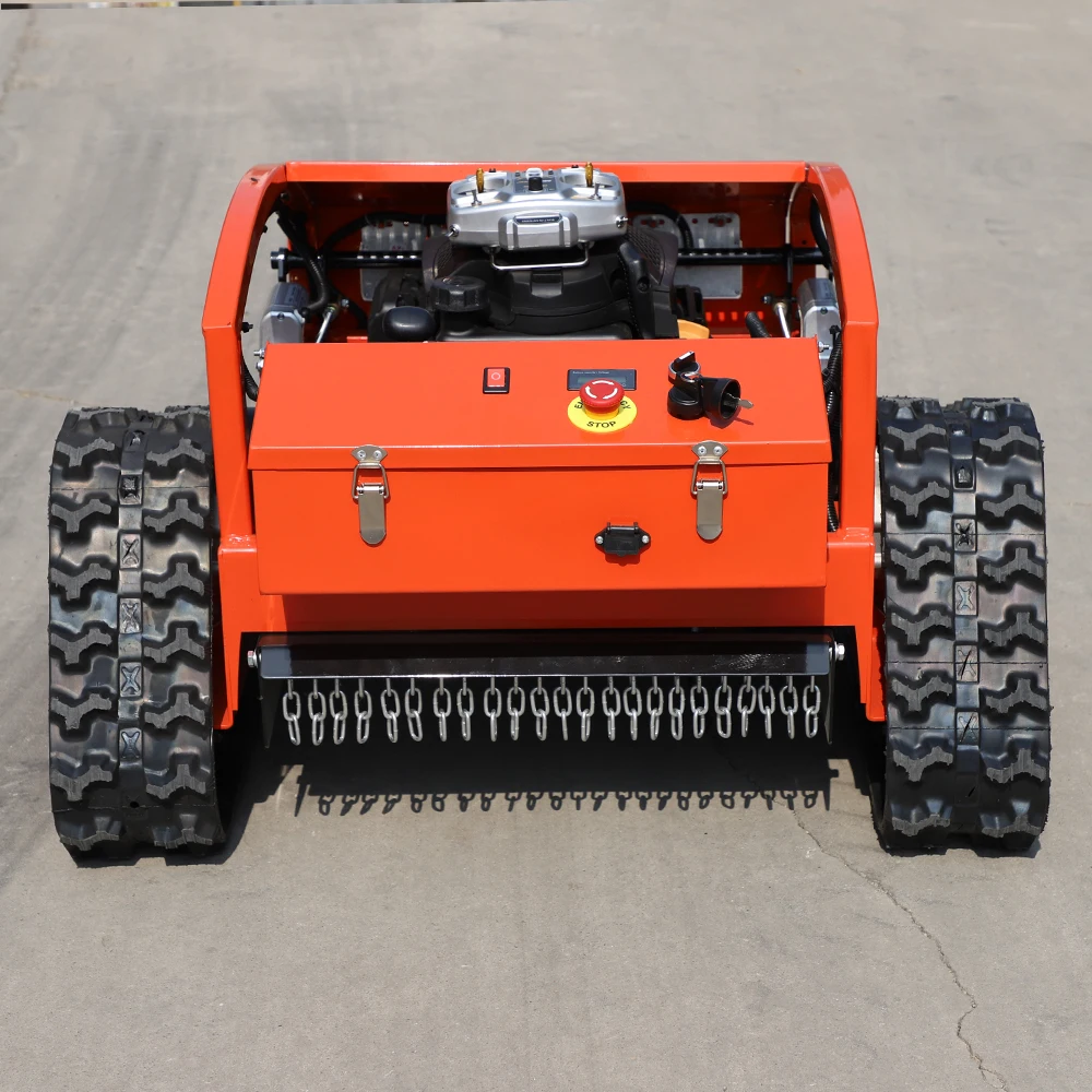 Гусеничная газонокосилка с дистанционным управлением на заказ с 50. ° Классность, предотвращение препятствий, подходит для газонов на склоне холма, косилка с нулевым поворотом
Гусеничная газонокосилка с дистанционным управлением на заказ с 50. ° Классность, предотвращение препятствий, подходит для газонов на склоне холма, косилка с нулевым поворотом